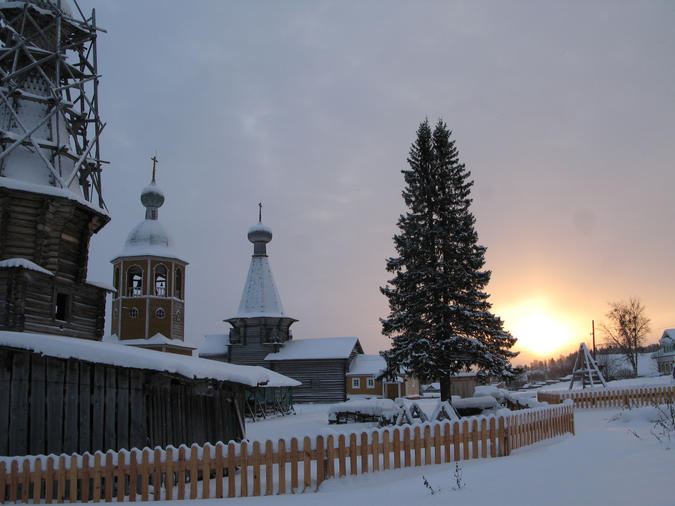 Ненокса и Куртяево Январь 2015